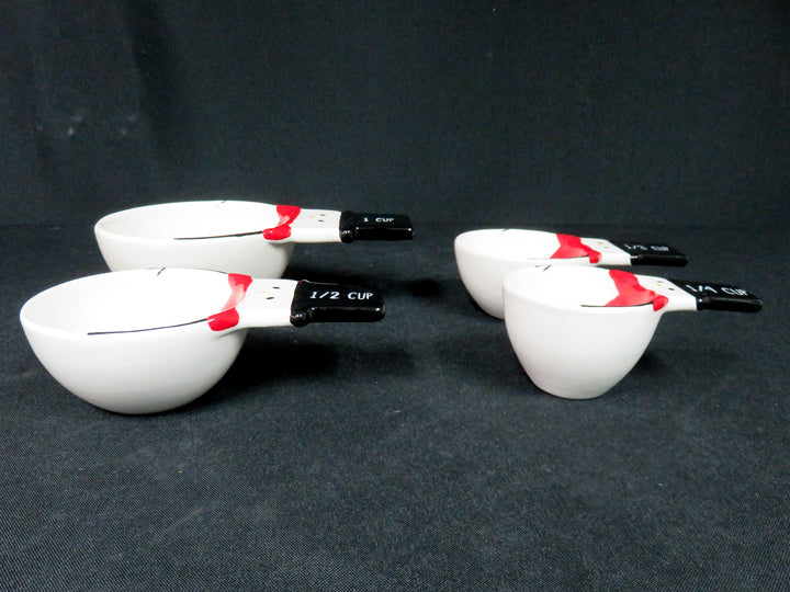 Tag Snowman Measuring Cups