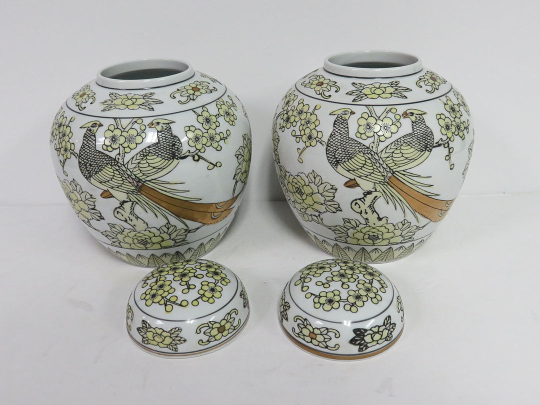 Gold Imari Ginger Jars