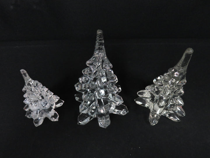 Trio of Glass Trees