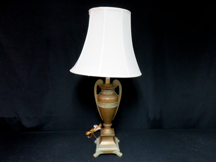 Brass Urn-Style Lamp