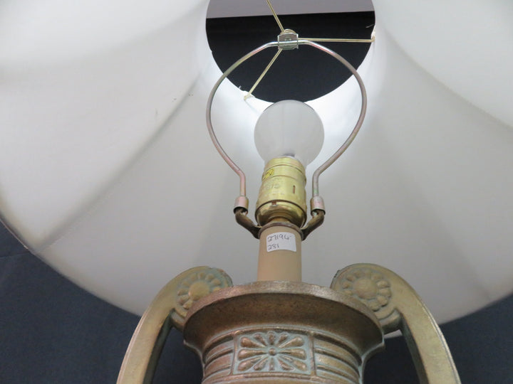 Brass Urn-Style Lamp