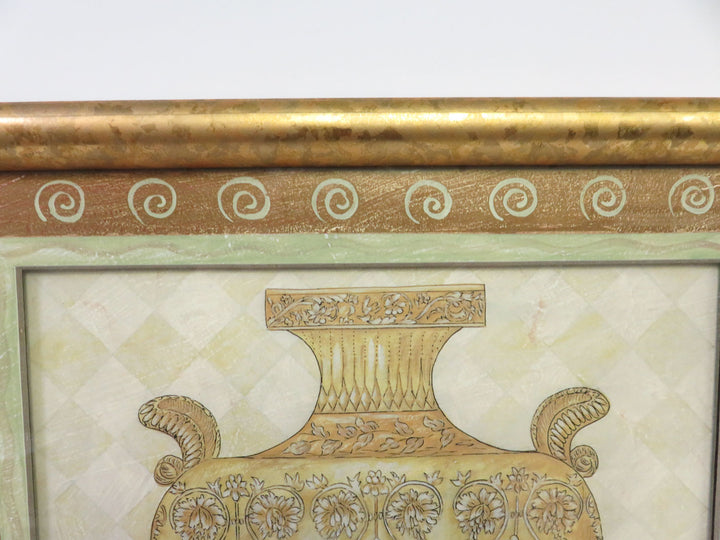 Gold Urn Print