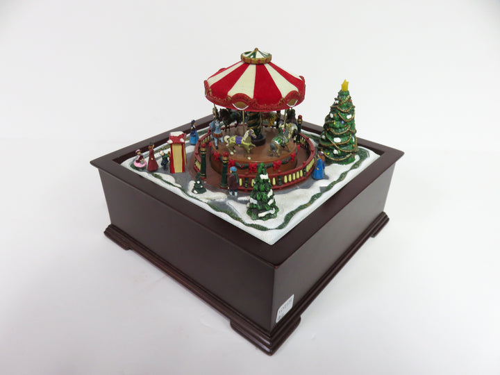 Christmas Carousel Music Box