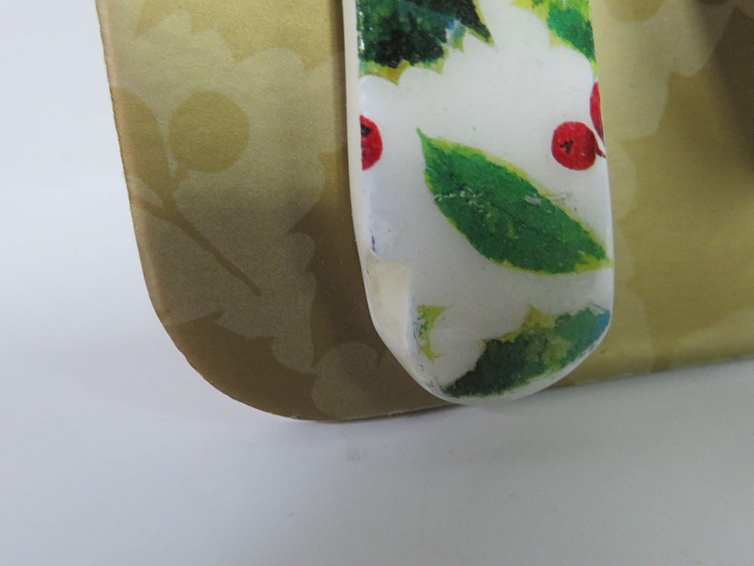 Holiday Enameled Teaspoons