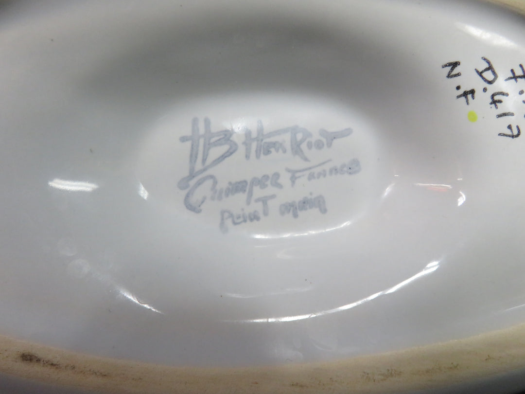 Vintage Quimper Gravy Boat