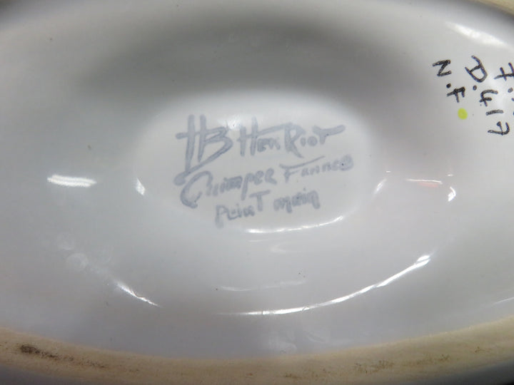 Vintage Quimper Gravy Boat
