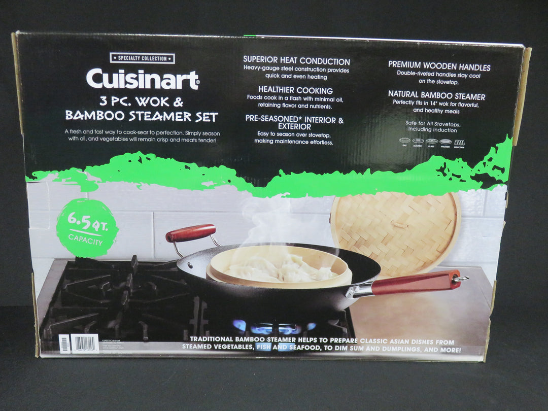 Cuisinart Wok & Bamboo Steamer Set
