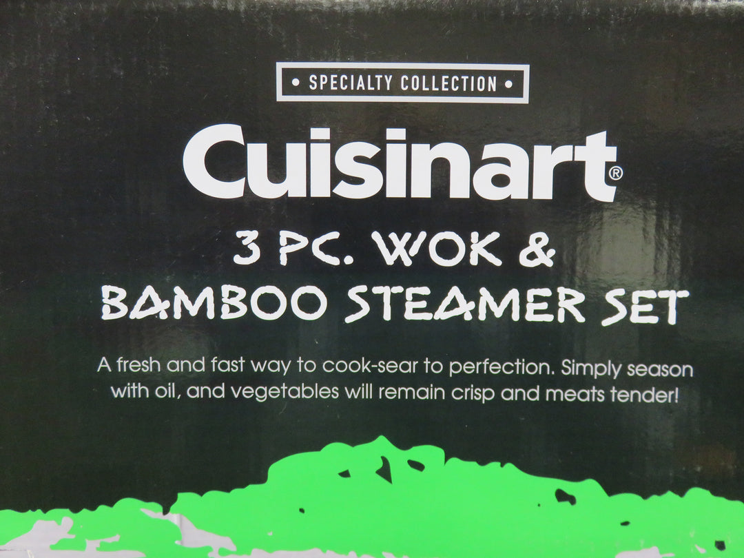 Cuisinart Wok & Bamboo Steamer Set
