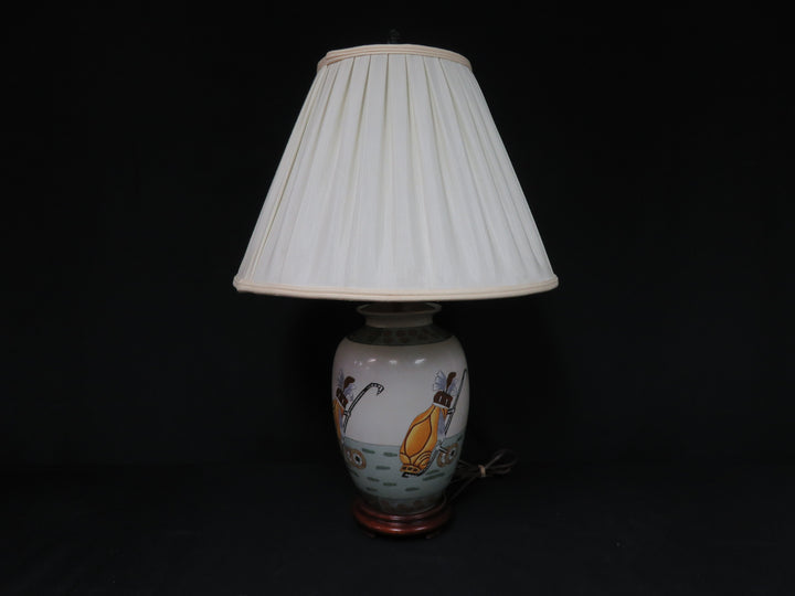 Golf Motif Table Lamp