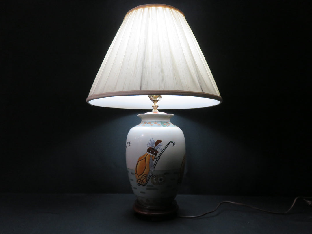 Golf Motif Table Lamp