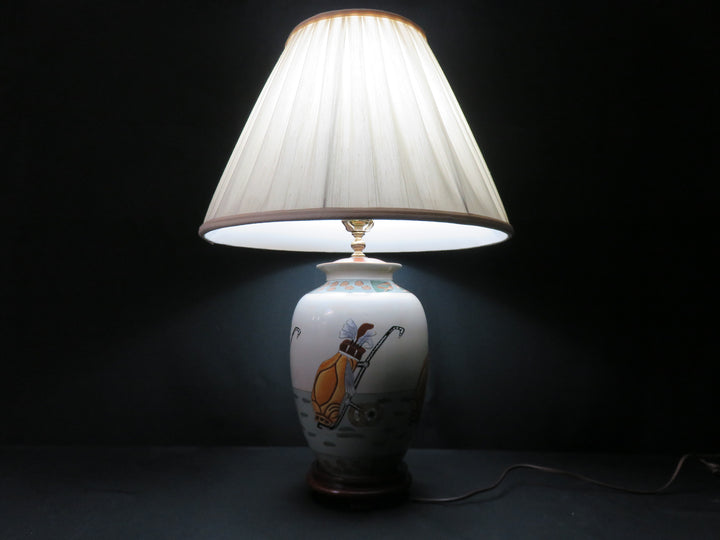 Golf Motif Table Lamp