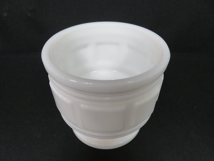 Vintage Milk Glass Planter