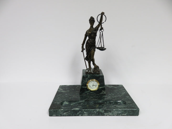 Scales of Justice Desk Set