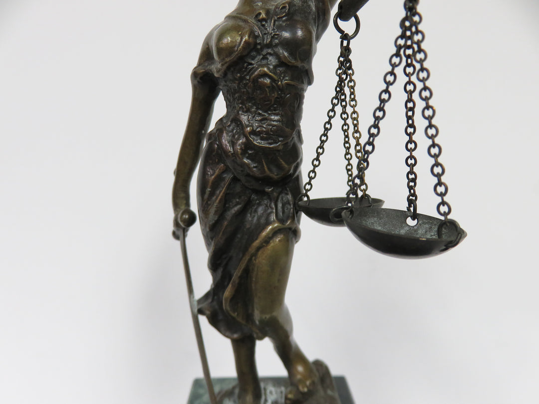 Scales of Justice Desk Set