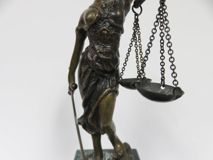 Scales of Justice Desk Set