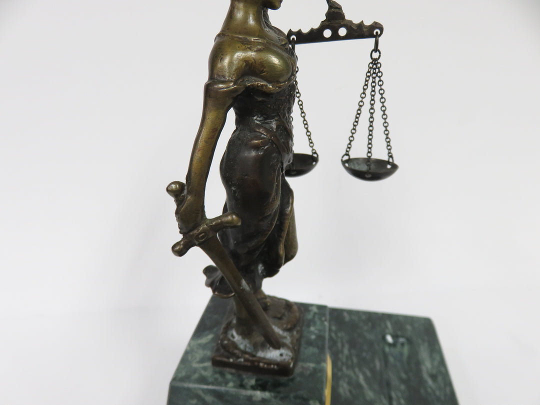 Scales of Justice Desk Set