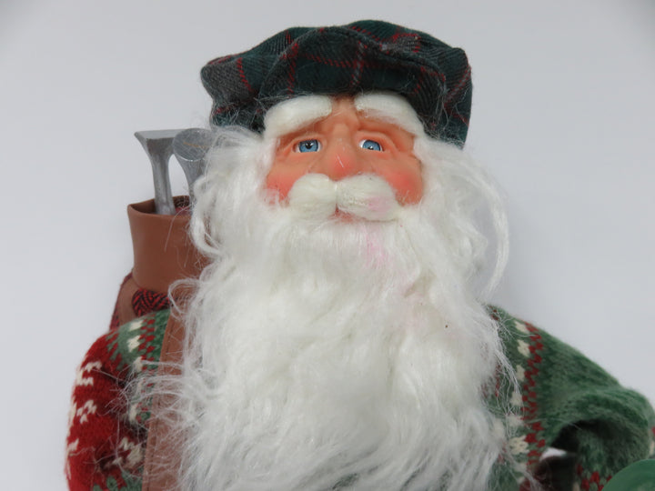 Golfing Santa