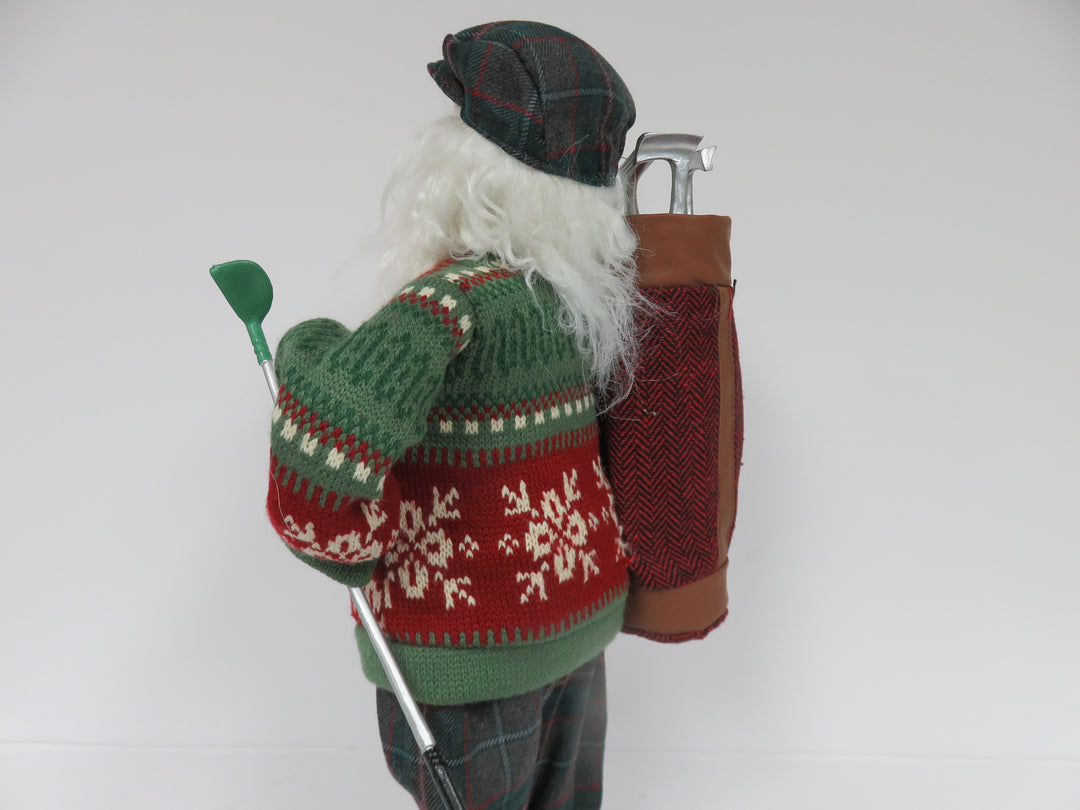 Golfing Santa