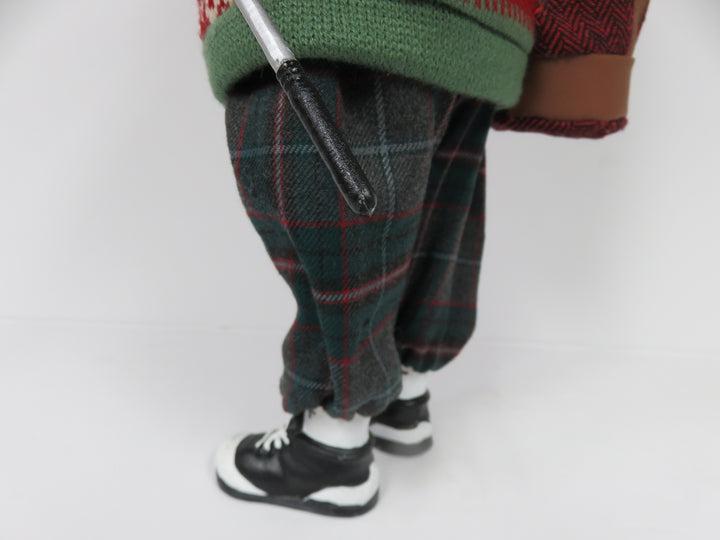 Golfing Santa