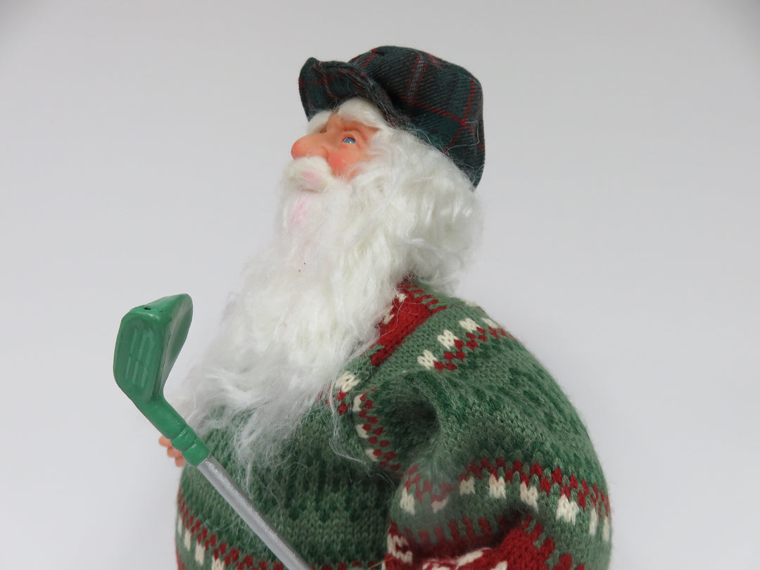 Golfing Santa