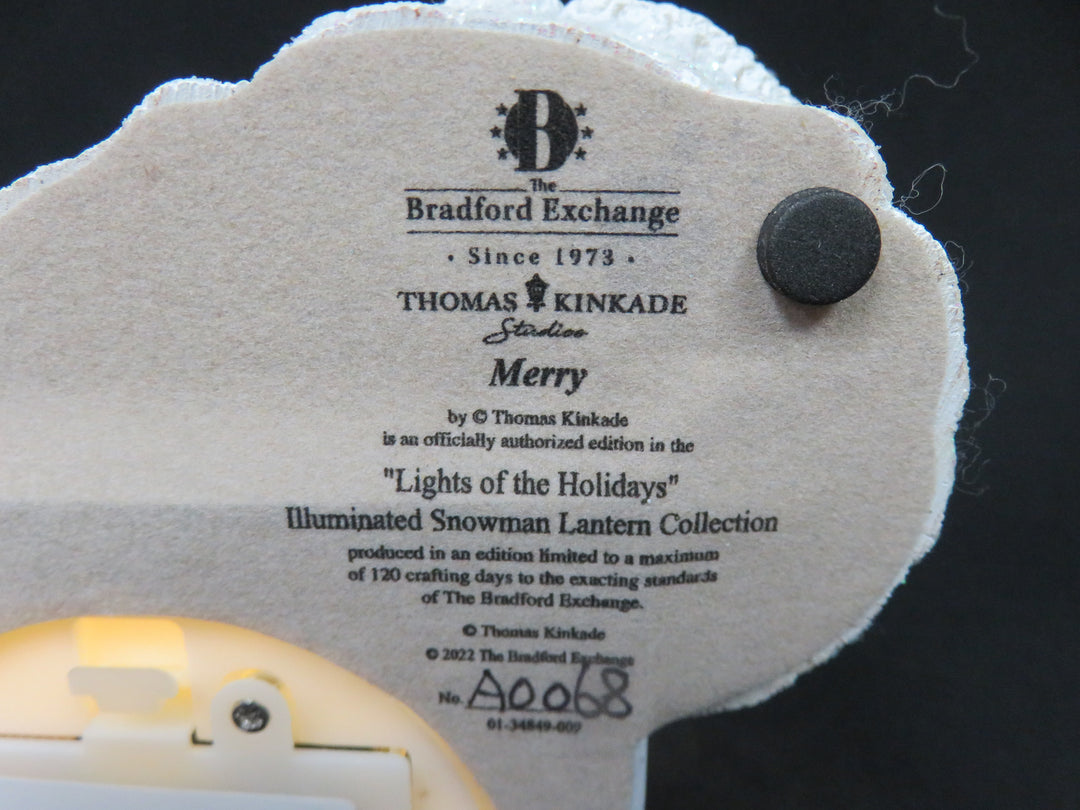 Bradford Exchange/Thomas Kinkade Lantern