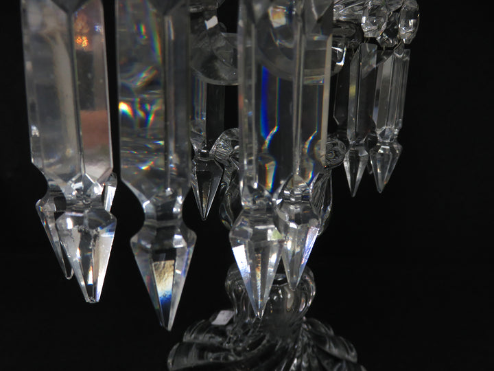 Baccarat Two Arm Candelabra