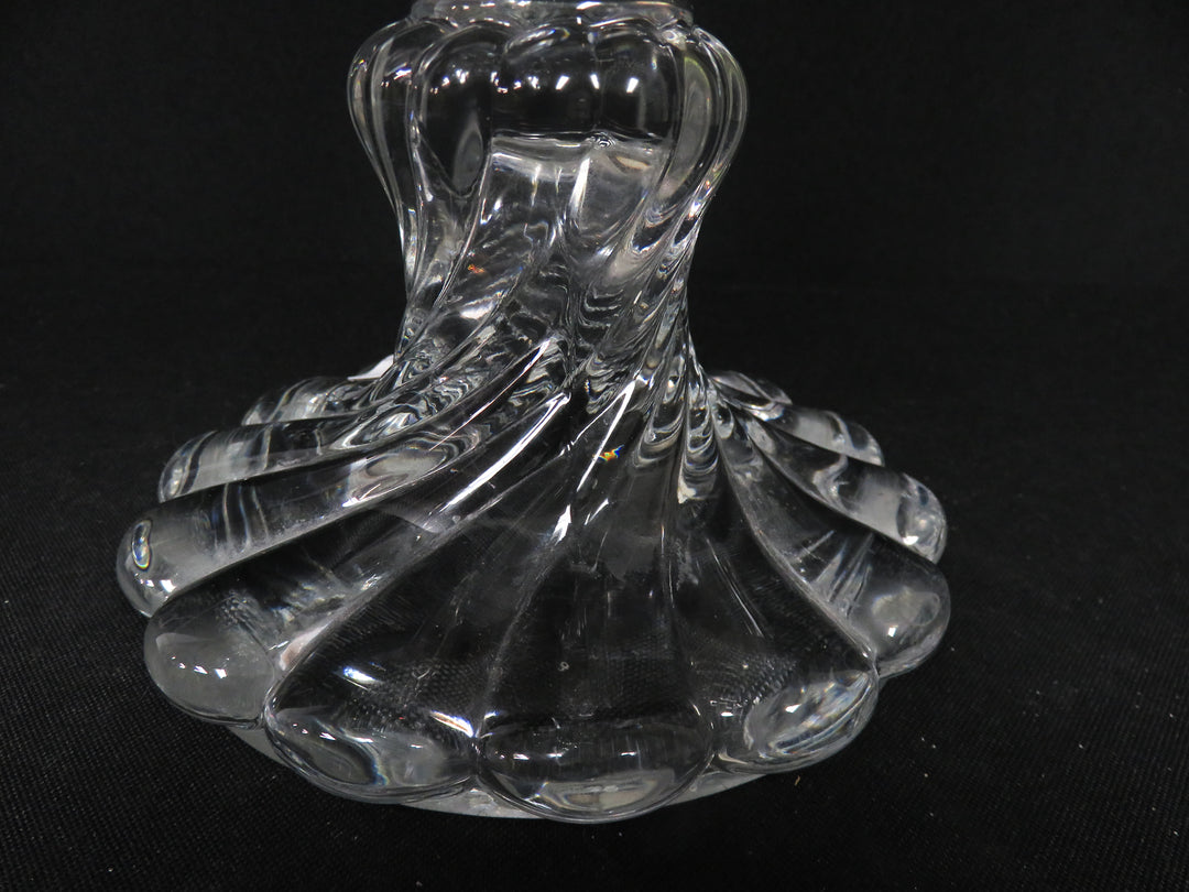 Baccarat Two Arm Candelabra