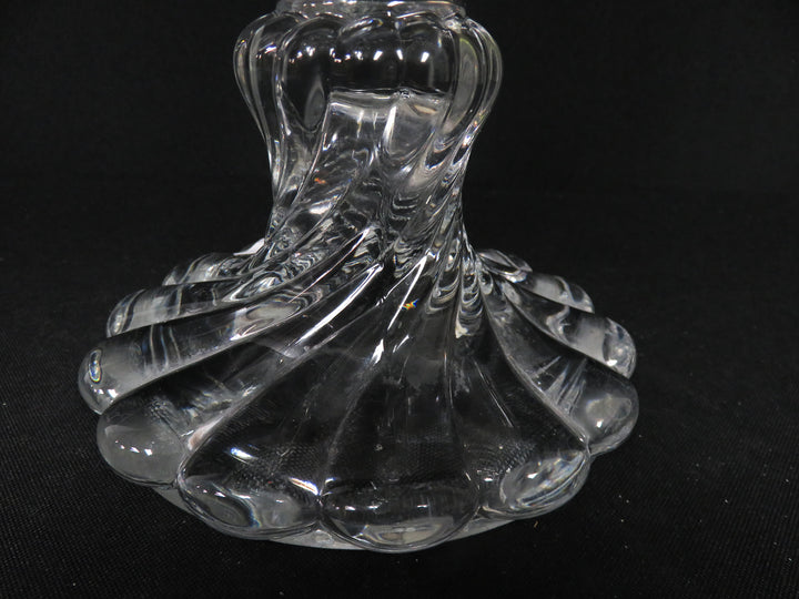 Baccarat Two Arm Candelabra