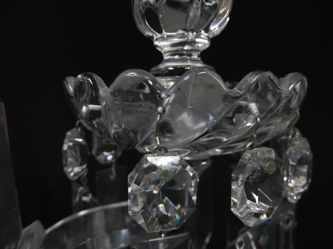 Baccarat Two Arm Candelabra