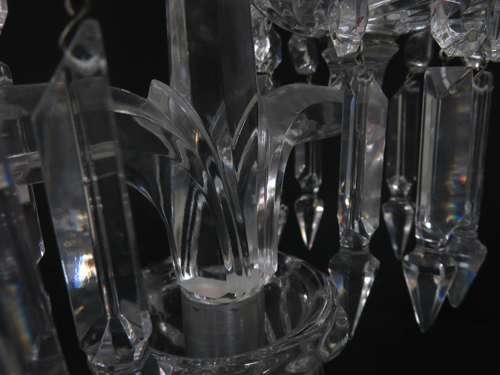 Baccarat Two Arm Candelabra