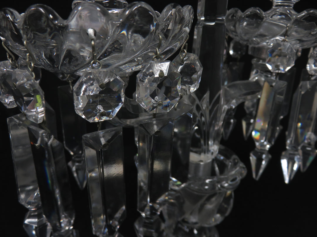 Baccarat Two Arm Candelabra