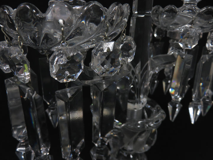 Baccarat Two Arm Candelabra