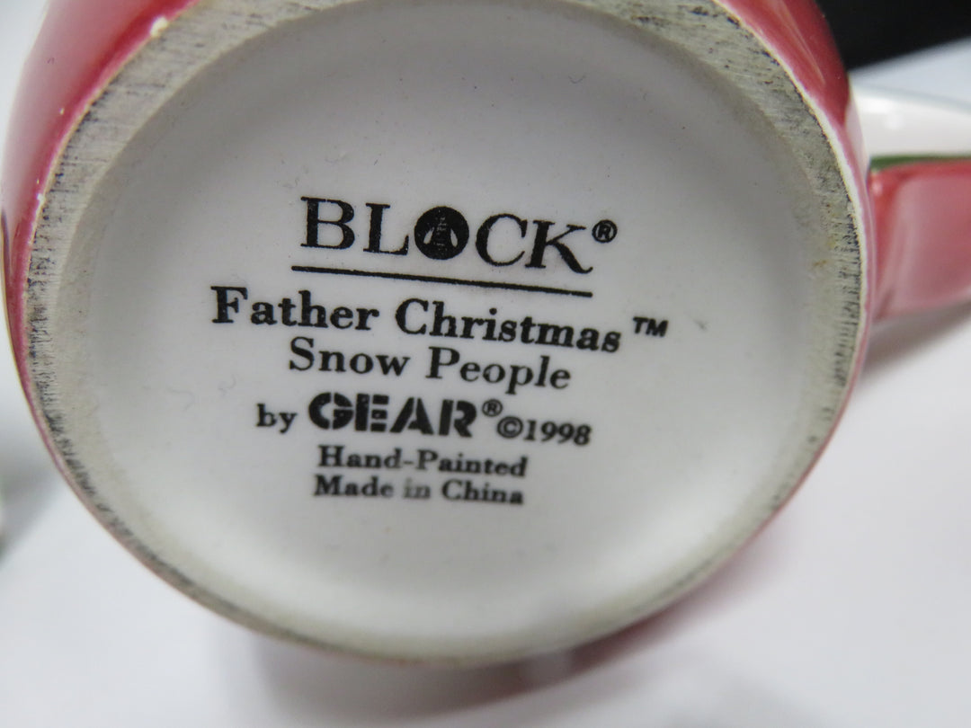 Block Christmas Mugs