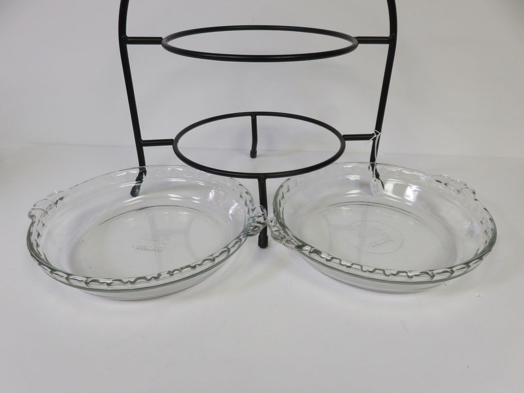 Two-Tiered Pie Holder/Plate Rack