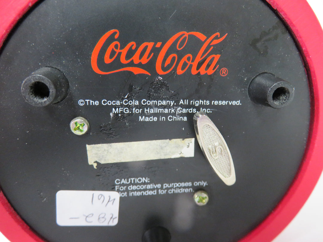 Coca-Cola Musical Snow Globe