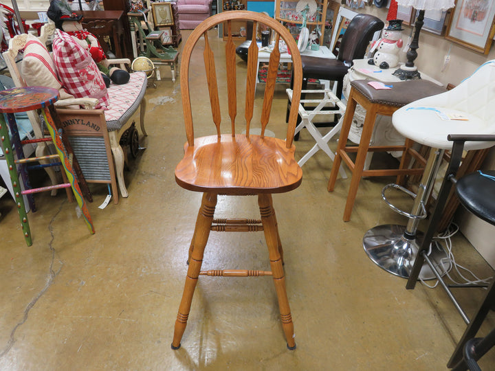 Oak Bar Stool