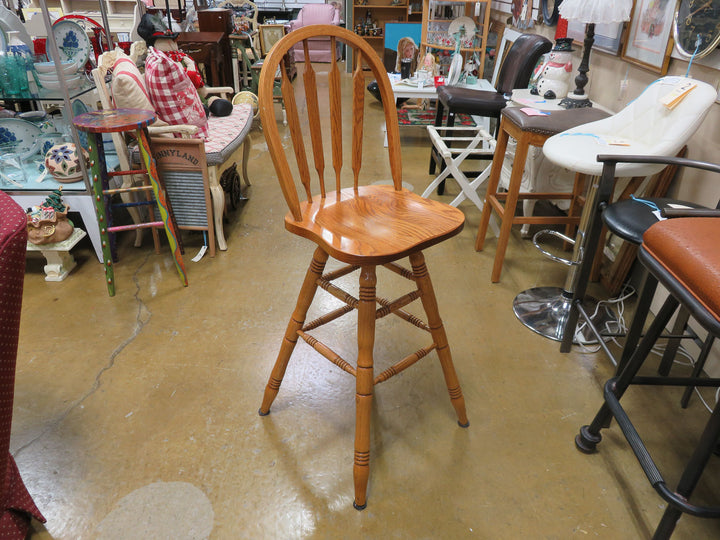 Oak Bar Stool