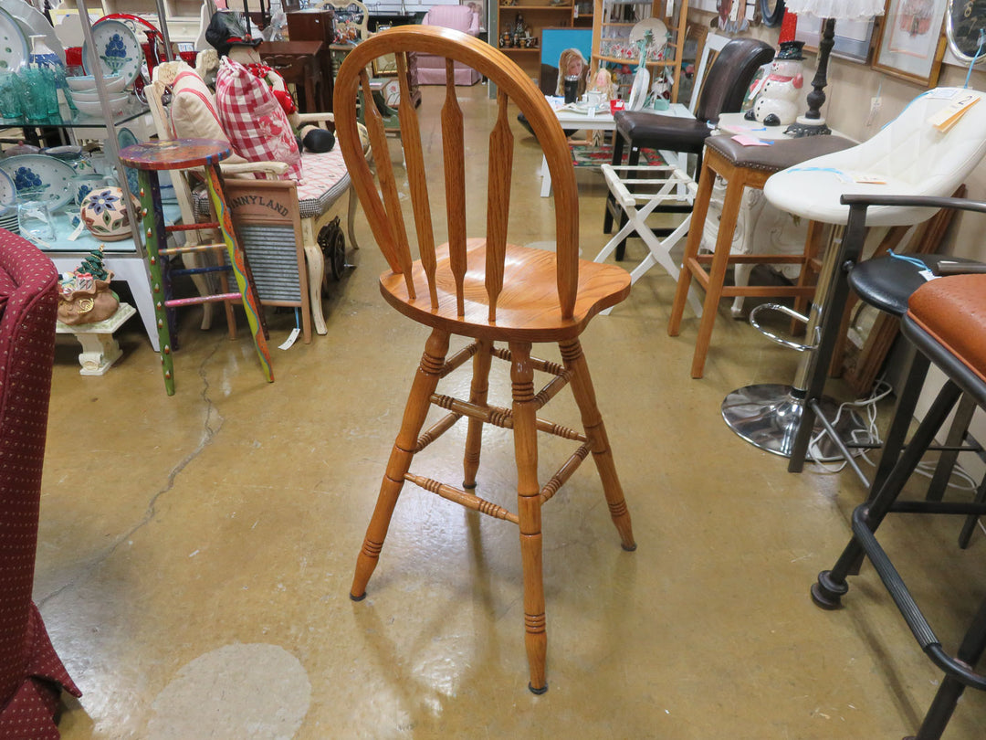 Oak Bar Stool