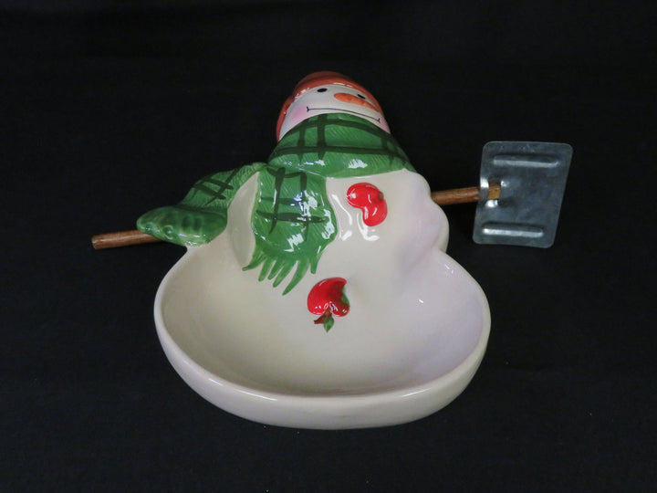 Hallmark Mitford Snowman Bowl