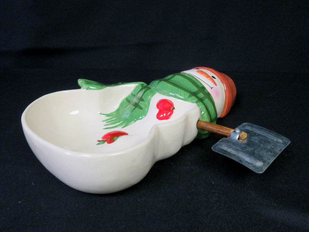 Hallmark Mitford Snowman Bowl