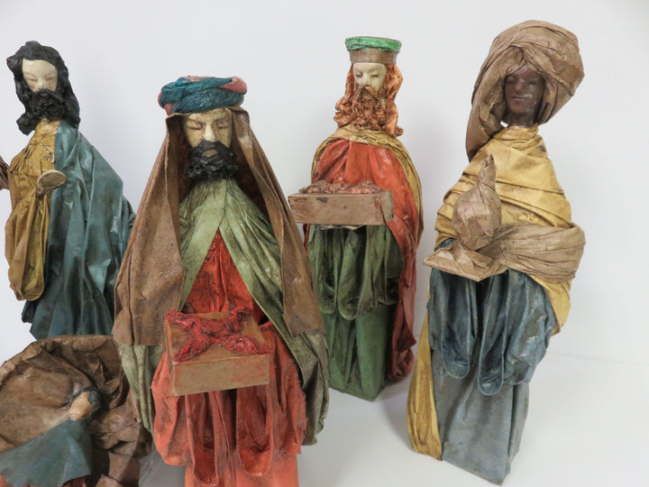 Folk Art Nativity Set