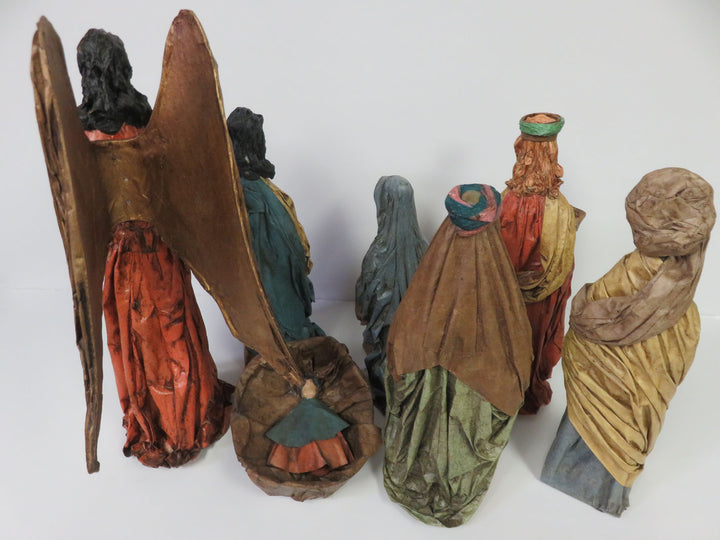 Folk Art Nativity Set