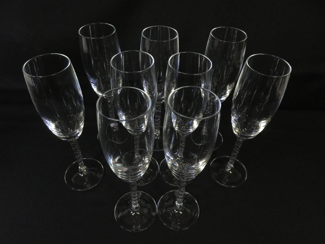 Crystal d'Arques Champagne Flutes