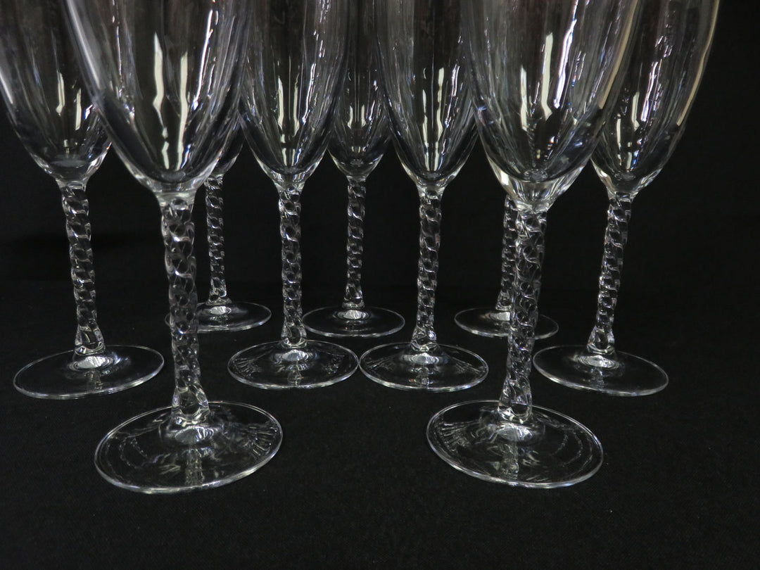 Crystal d'Arques Champagne Flutes