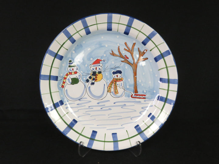 Snowman Serving Platter