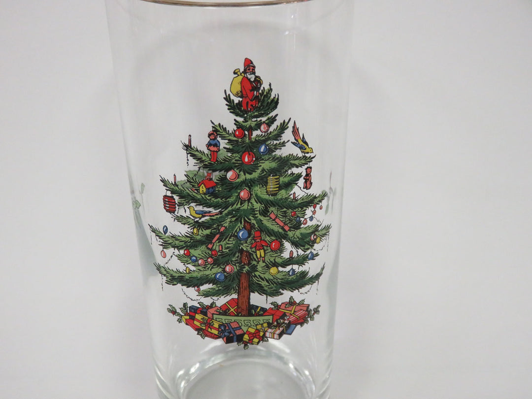 Spode "Christmas Tree" Water Glasses