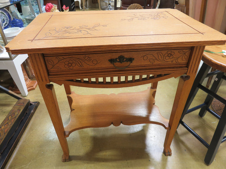 Antique Victorian Parlor Table