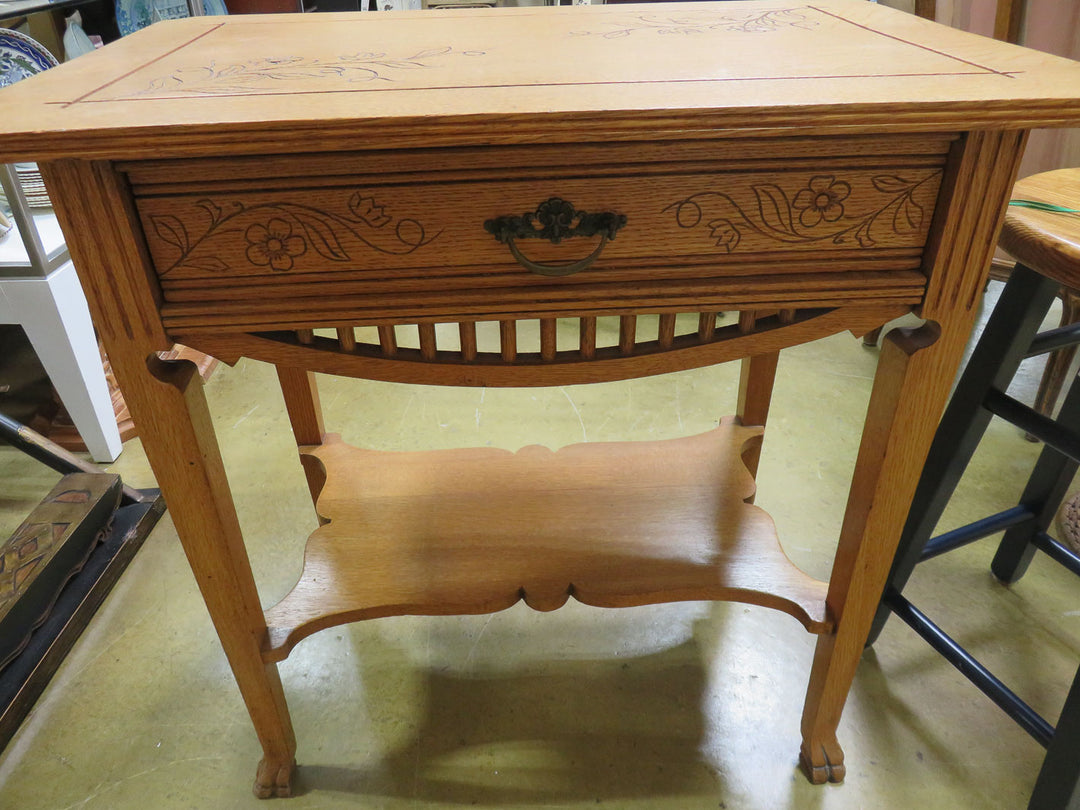 Antique Victorian Parlor Table