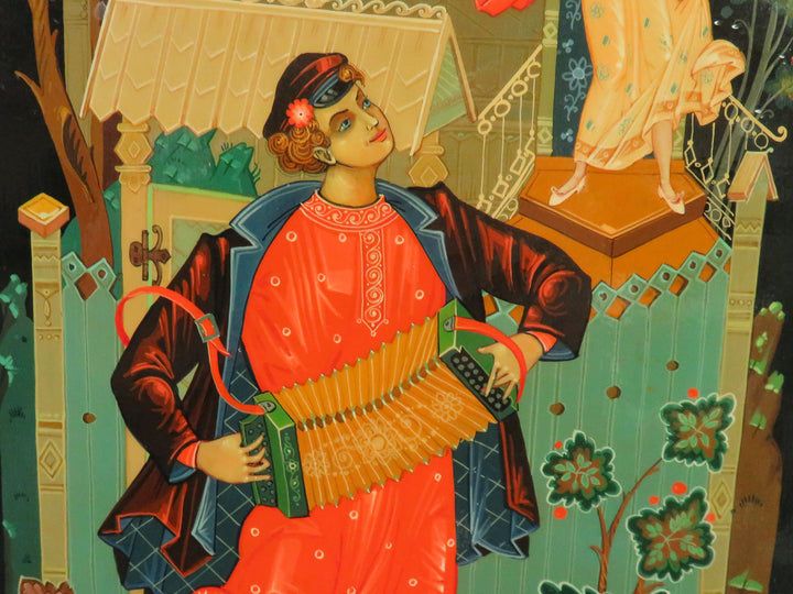 Lacquerware Courting Couple