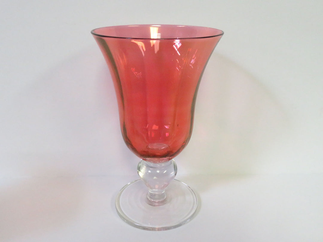 Cranberry Wine Glasses